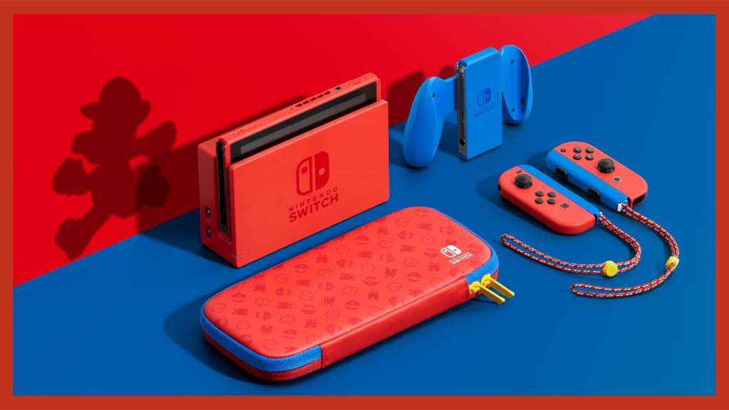 Nintendo bevestigt de komst van de Nintendo Switch Mario Red & Blue Edition