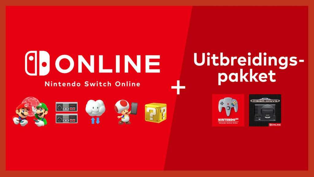 Nintendo Switch Online Uitbreidingspakket