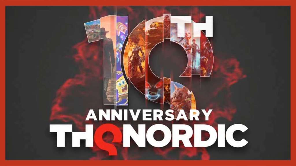 Kijk vanavond om 21u00 naar de THQ Nordic verjaardagsstream waarin zes nieuwe games worden aangekondigd THQ Nordic 10 Year