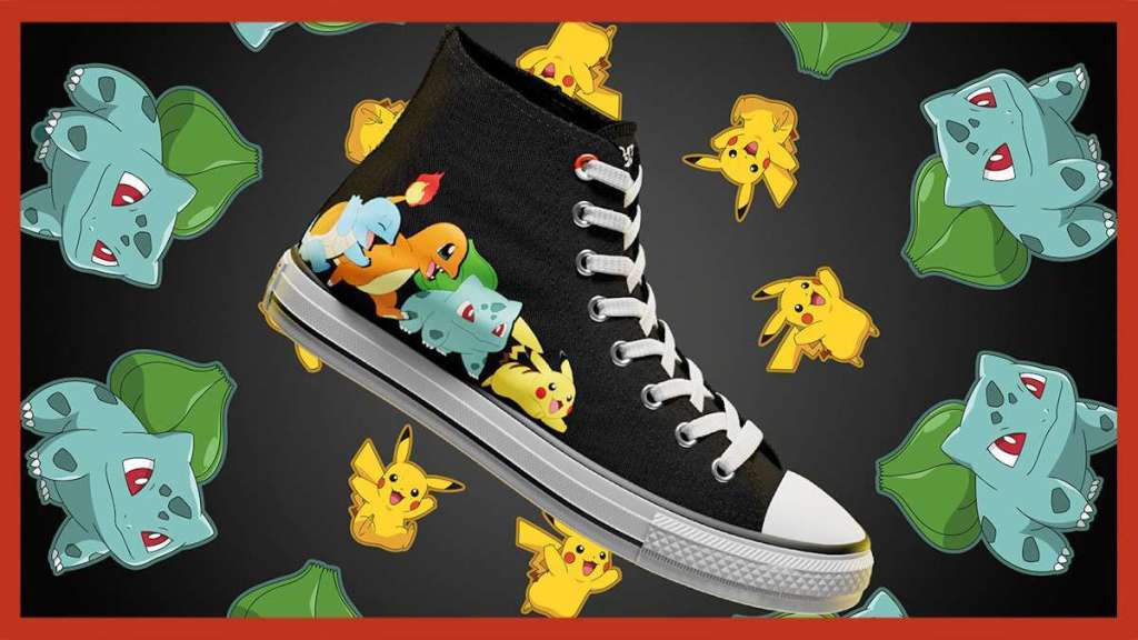 Pokémon en Converse (All Stars) komen met gezamenlijke kledinglijn