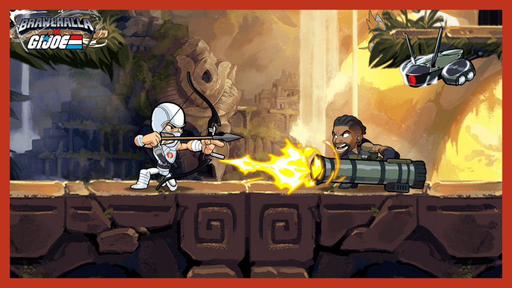 Ga nu de strijd aan als Snake Eyes en Storm Shadow van G.I. JOE in Brawlhalla