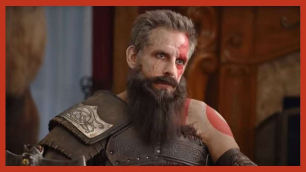 Ben Stiller, Lebron James en John Travolta gaan op stap met/als Kratos