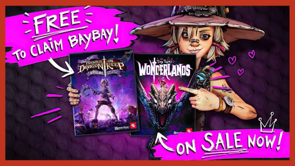 Tiny Tina’s Assault on Dragon Keep: A Wonderlands One-shot Adventure Steam Giveaway