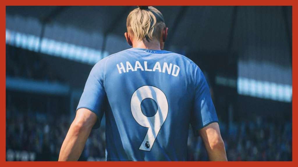 EA Sports FC 24 Haaland-pragafied