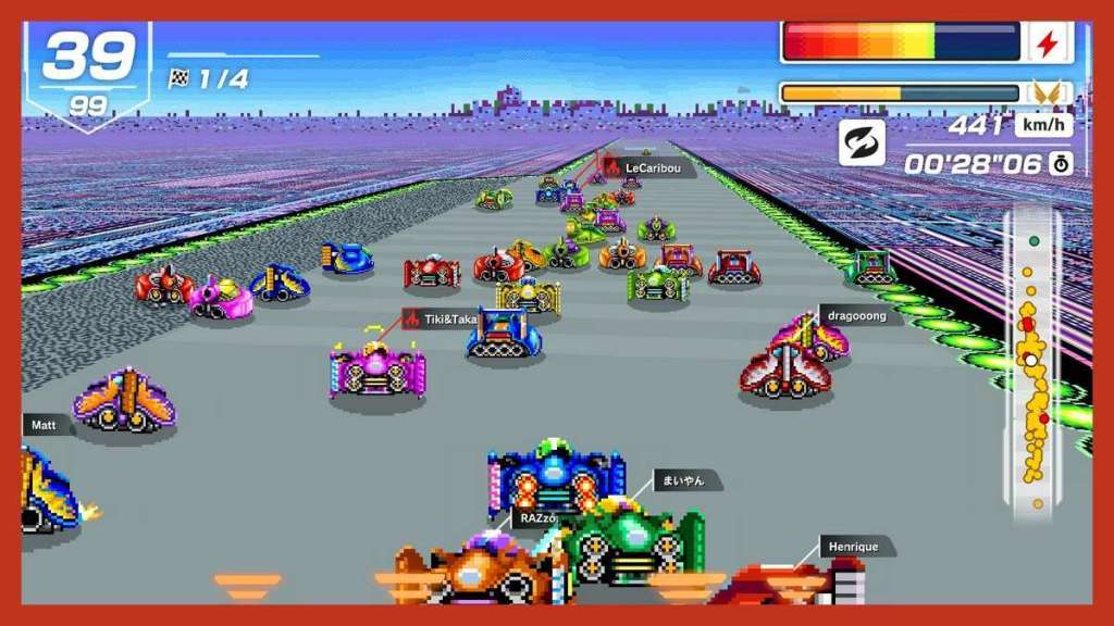 Nintendo’s F-Zero 99 is bliksemsnelle F-Zero-races met 99 spelers