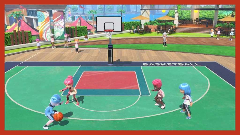 Nintendo Switch Sports krijgt basketbal via gratis update Nintendo Switch Sports Basketbal
