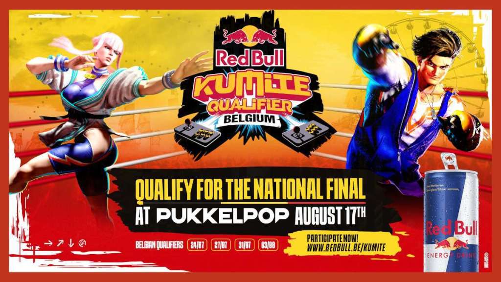 Vecht je in Street Fighter 6 een weg naar Pukkelpop met Red Bull Kumite Red Bull Kumite Street Fighter Pukkelpop