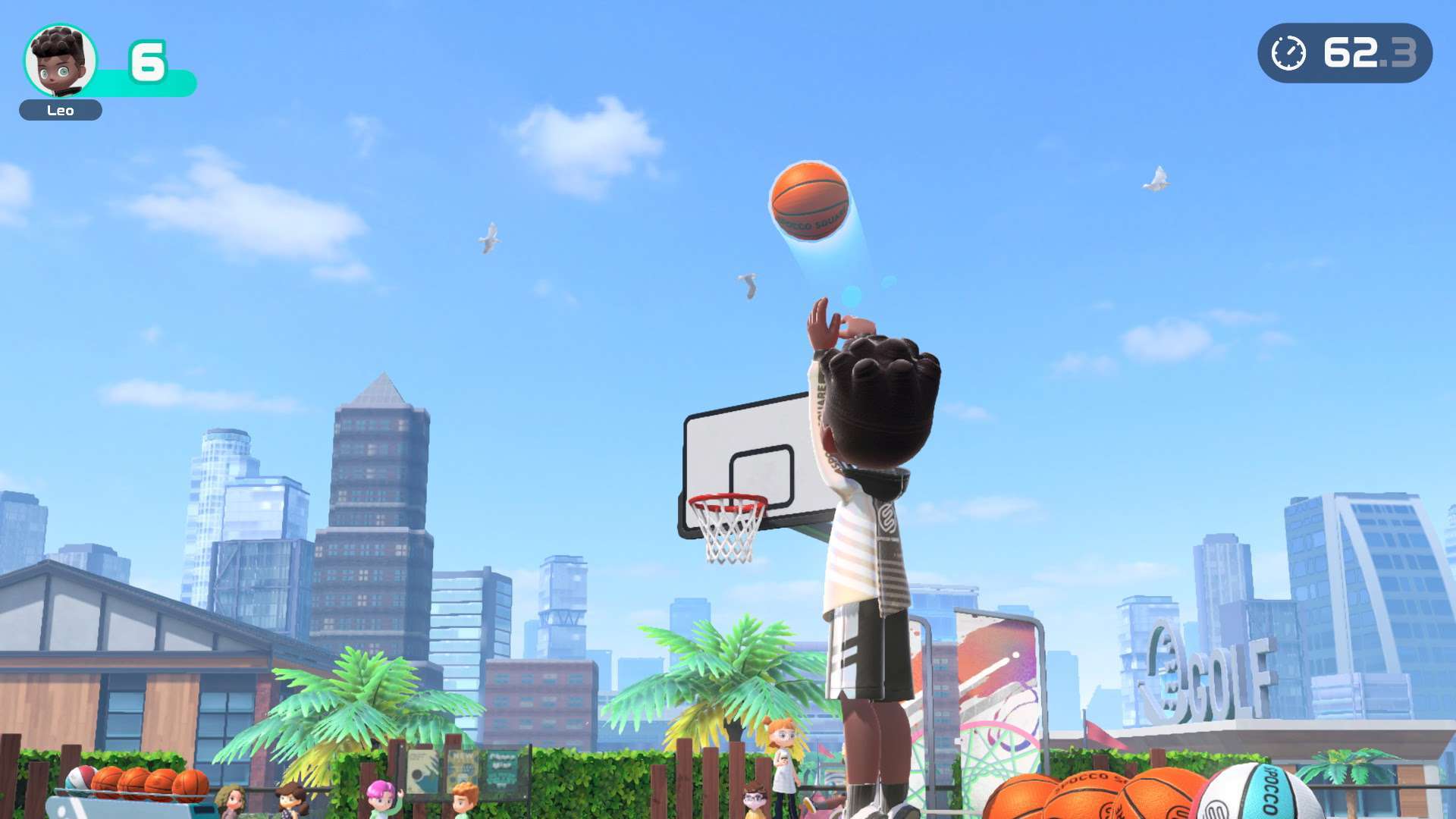 Nintendo Switch Sports Basketbal