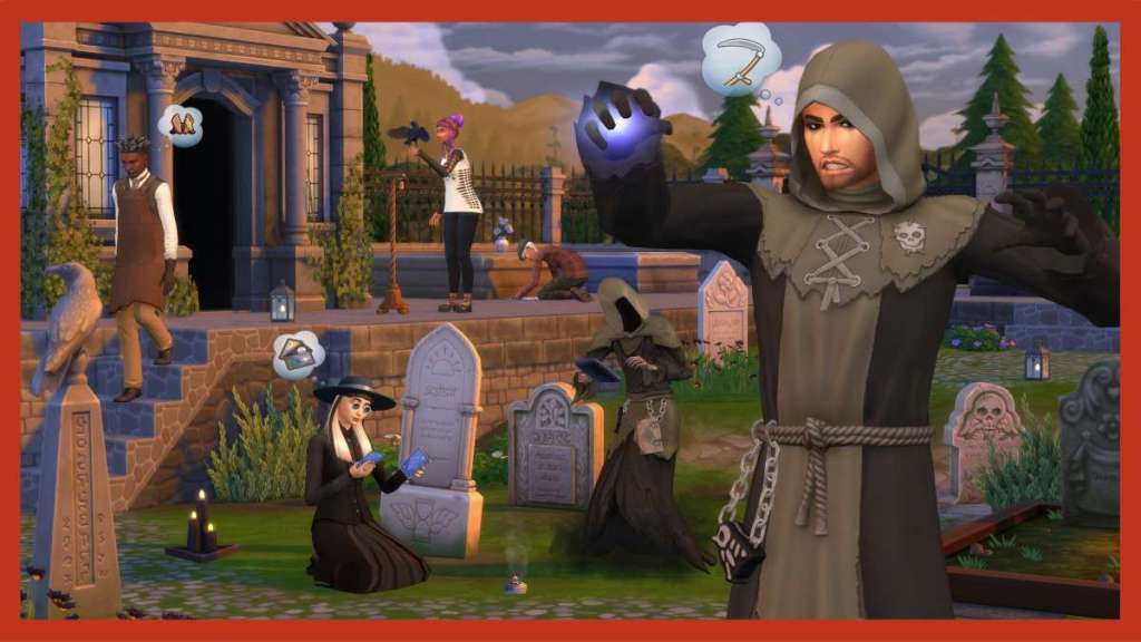 Ontdek het spookachtige Ravenwood in De Sims 4 Leven en Dood De Sims 4 Halloween