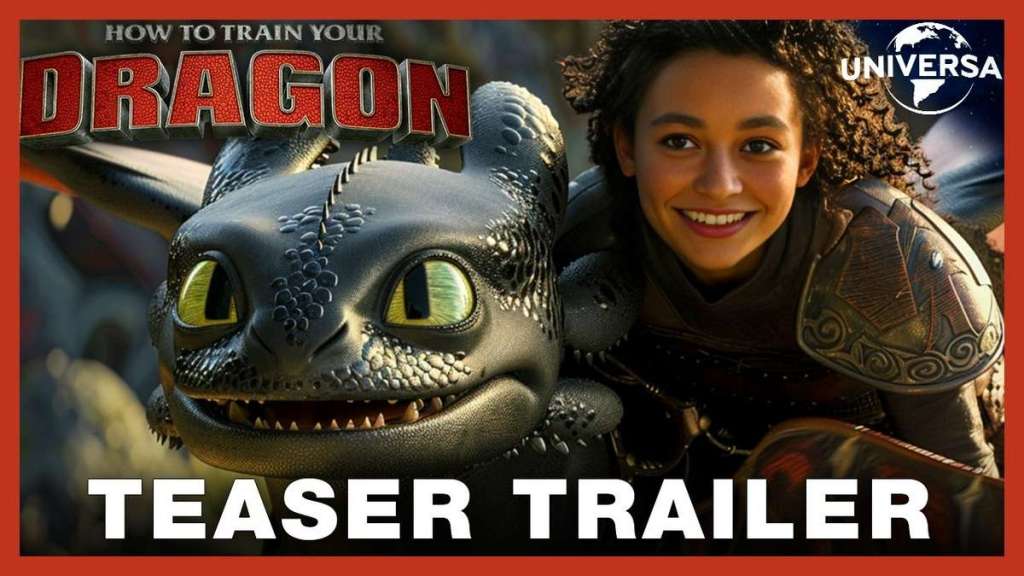 How To Train Your Dragon officiële teaser trailer How To Train Your Dragon teaser