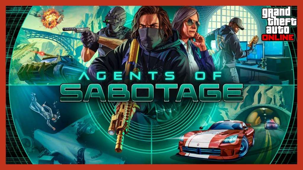 GTA Online-update: Agents of Sabotage 10 december beschikbaar GTA Online: Agents of Sabotage