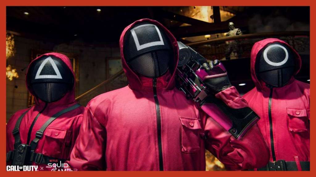 Squid Game x Call of Duty-crossover