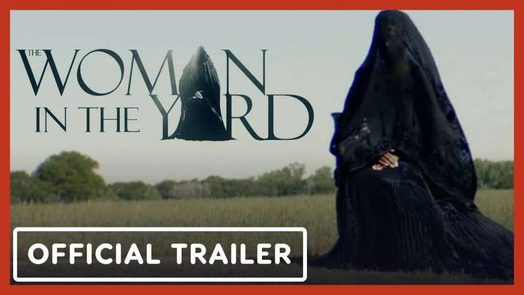 the woman in the yard trailer