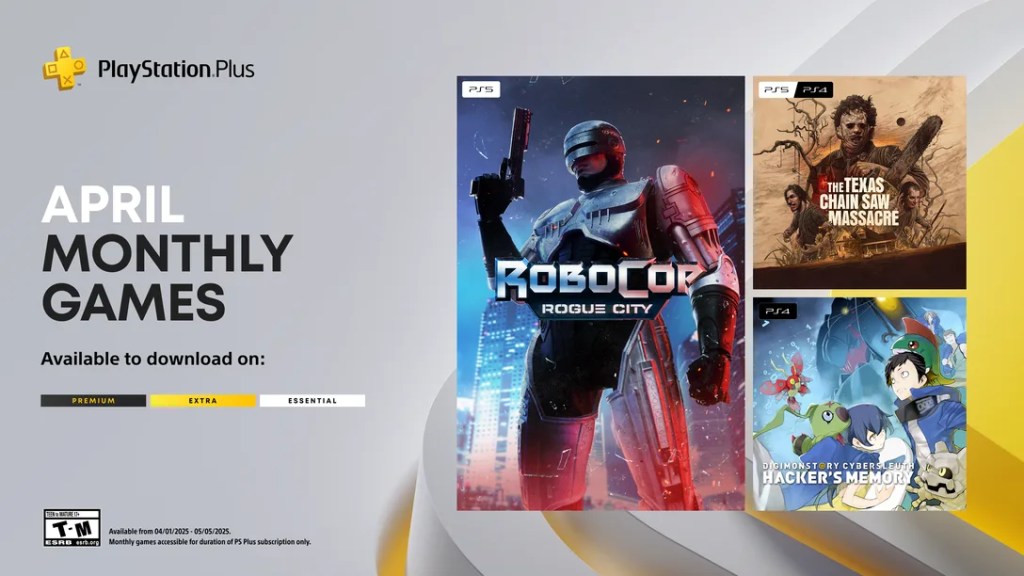 PlayStation Plus Essential april
