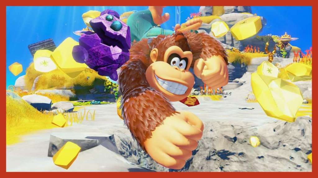 Nintendo gaat in de fout met Mario Kart en Donkey Kong artwork Donkey Kong Bananza Nintendo Switch 2 Review