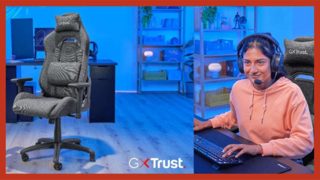GX Trust Ruya Fabric gamingstoel