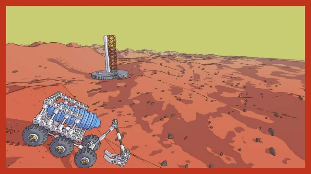 Mars First Logistics laat je een marsrover bouwen en besturen Mars First Logistics