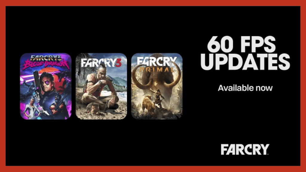 Far Cry‑klassiekers krijgen gratis 60FPS‑upgrade op PS5 en Xbox Series X|S Far Cry 60FPS update Framerate boost PS5 Xbox Series X|S