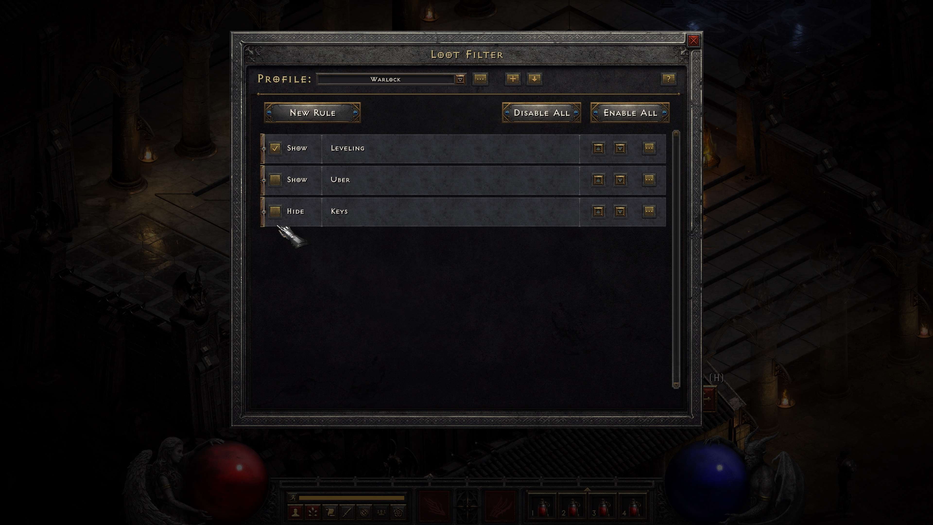 Diablo II Warlock