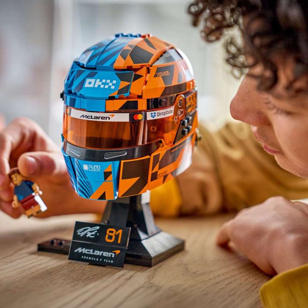 LEGO F1 Helm Helmet Oscar Piastri