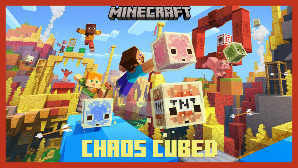 Minecraft Chaos Cubed game drop