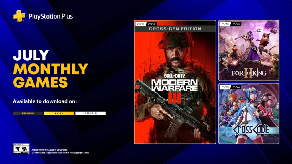 PlayStation Plus Essential juli
