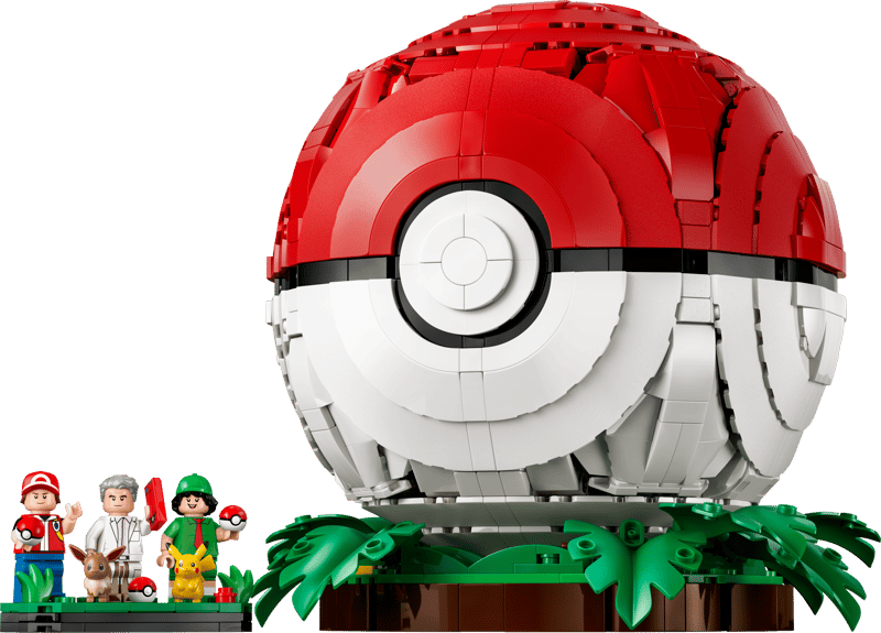 LEGO Pokéball met trainers