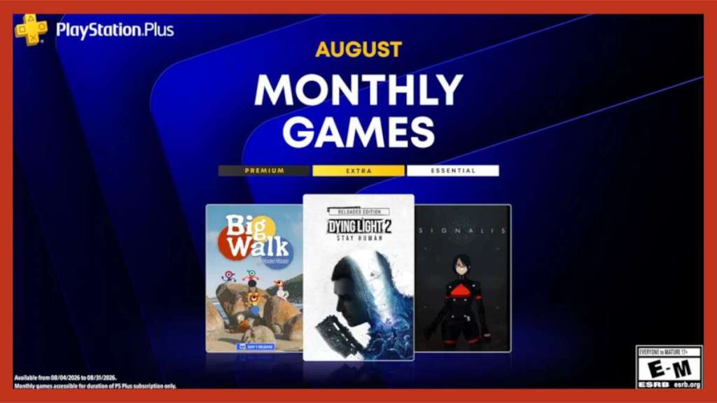 De PlayStation Plus-games voor augustus zijn bekendgemaakt PlayStation Plus-games voor augustus