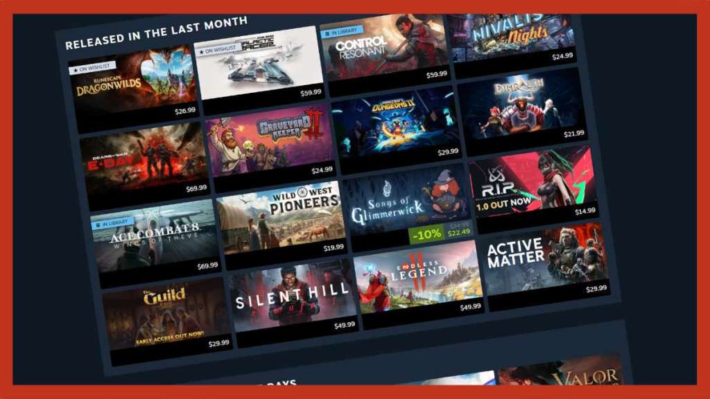 Steam helpt je nieuwe games ontdekken met persoonlijke releasekalender steam